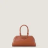 Small Antigona East-West Bag in Box Leather