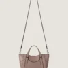 Small the Snatch Bag in Grained Leather