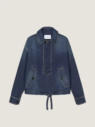 Smock Jacket in Raw Denim