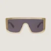 Square Sunglasses in Metal