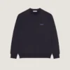 Sweatshirt in Fleece with Givenchy Paris Gros Grain
