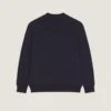 Sweatshirt in Fleece with Givenchy Paris Gros Grain