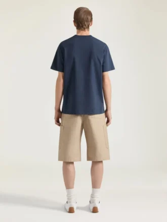 T-Shirt in Cotton with Givenchy Paris Embroidery