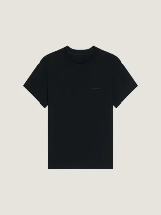 T-Shirt in Cotton with Givenchy Patch