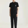 Tailored Double Pleat Trousers in Wool Twill