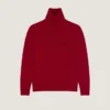 Turtleneck Sweater in Wool and Cashmere