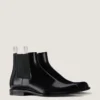 Tux Chelsea Boots in Brushed Leather
