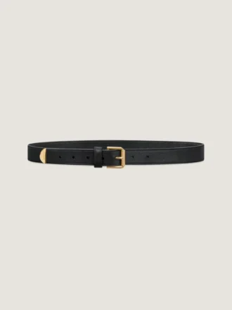 Voyou Belt in Shiny Leather