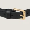 Voyou Belt in Shiny Leather